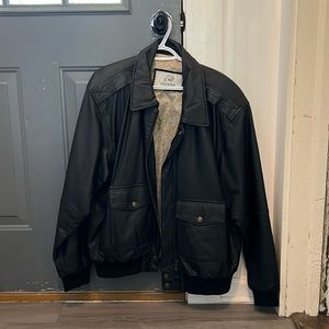 Genuine leather Cougar jacket
